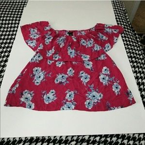 **SALE** Torrid Pink Floral Top